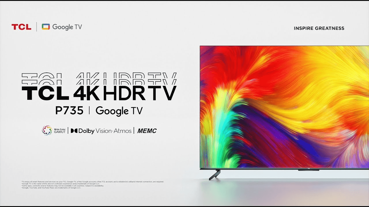 98 dyuym va 4K. Yevropada TCL P745 televizori taqdim etildi