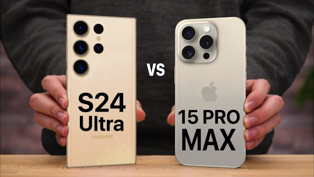 Samsung Galaxy S24 Ultra iPhone 15 Pro Max bilan kurashdi. Ikki flagmanning kameralarining katta sinovi